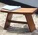 Double Asia Teak Shower Stool or Bench