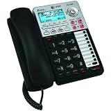 AT&T 17939 Corded Phone, Black/Silver, 1 Handset AT&T 17939 Corded Phone, Black/Silver, 1 Handset