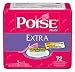 19598 Poise EXTRA Absorbency Liners or Pads, 9.5