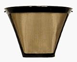 Cuisinart GTF-4 Gold Tone Filter for Cuisinart 4-cup Coffeemakers, Gold/Black