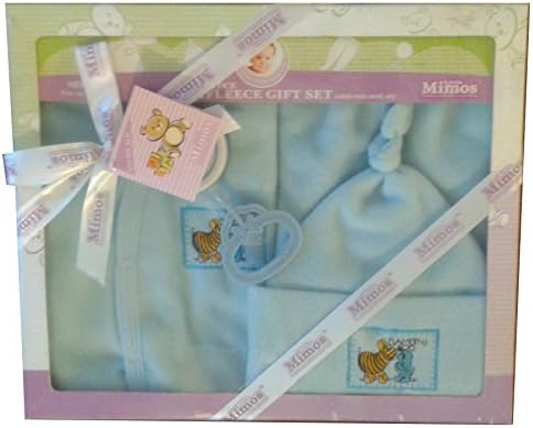 Little Mimos 4-Piece Fleece Baby Gift Set