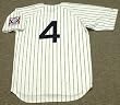 LOU GEHRIG New York Yankees 1939 Majestic Cooperstown Throwback Home Baseball Jersey