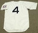 LOU GEHRIG New York Yankees 1939 Majestic Cooperstown Throwback Home Baseball Jersey