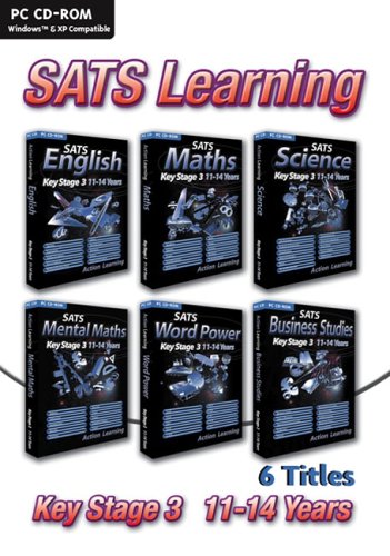 Action SATS Learning 6-Pack Key Stage 3 11-14 Years (PC)