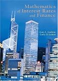 Mathematics of Interest Rates and Finance