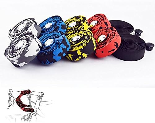 LightningPower Bicycle Bar Tape(Blackred)