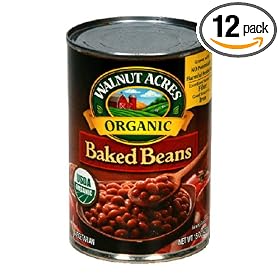 Walnut Acres Organic Baked Beans, 15 Ounce Cans (Pack of 12)