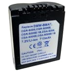 Lenmar DLP006 Digital Camera Equivalent to the Panasonic CGR-S006A, CGR-S006A/1B, CGR-S006E Batteries