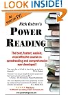 Power Reading : The Best, Fastest, Easiest, Most Effective Course on Speedreading and Comprehension Ever Developed!