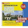 Falkplan St�dteatlas Gie�en / Wetzlar.
