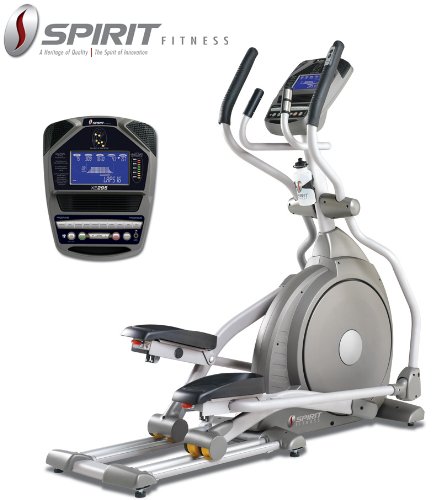Spirit Fitness XE295 Elliptical Cross Trainer 2011 Model - Lifetime Frame/Braking/Parts & 3 Years On-site Labour