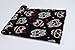 Roswear Women's Pure Wool Sugar Skull Print Super Soft Long Scarf Shawl
