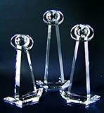 Crystal Halo Globe Tower Award - Medium