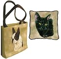 Bombay Cat Woven Tote Bag