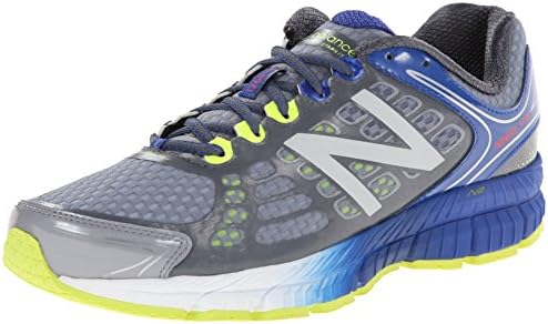 New Balance Men's M1260V4 Stability Running Shoe, Grey/Blue, 13 D US