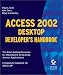Books : Access 2002 Desktop Developer's Handbook
