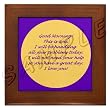 Good Morning From God Framed Tile
