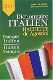 Revue Hachette  / Mini-Dictionnaire Français/Italien Italien/Français(Guide de conversation inclus)