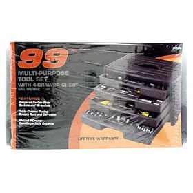 Great Neck HM99 Piece Home Tool Chest Set by Great Neck