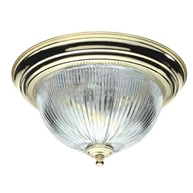 Angelo Brothers 66282 Two Light Ceiling Fixture by Angelo Brothers