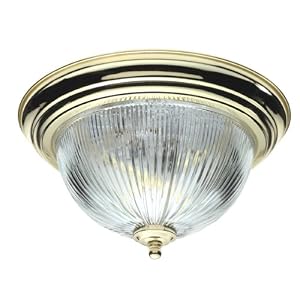 Angelo Brothers 66282 Two Light Ceiling Fixture by Angelo Brothers