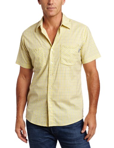 Carhartt Mens Short Sleeve Lightweight Plaid Shirt
