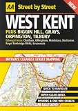 AA Street by Street Kent, West