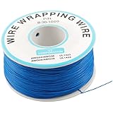 Breadboard P/N B-30-1000 Tin Plated Copper Wire Wrapping 30AWG Cable 305M Blue