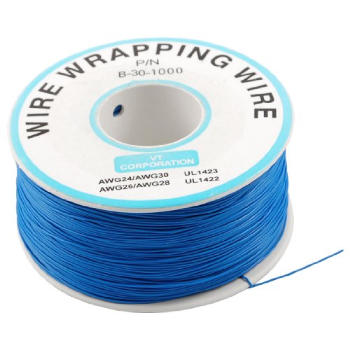 Amico Breadboard P/N B-30-1000 Tin Plated Copper Wire Wrapping 30AWG Cable 305M Blue