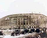 New York Yankees Outside / Sepia Double Matted 8 X 10 Photograph (Unframed)