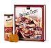 Salem Baking Company Vintage Taste Cookbook & Moravian Ginger Spice Cookie Tube Gift Set, 3.5-Pound Box