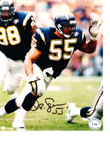 San Diego Chargers Junior Seau Autographed 8x10 Photo w/COA
