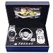 Paul Jardin Torque Men's Watch, Radio & Lighter Gift Box Set