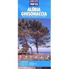 Carte de randonn�e : Aleria Ghisonaccia
