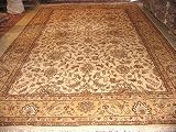 12x18 Hand Knotted tabriz India Rug - 12'0x18'1