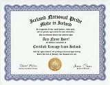 Iceland Icelander Icelandic National Pride Certification: Custom Gag Nationality Family History Genealogy Certificate (Funny Customized Joke Gift Novelty Item) 51S9N78fYcL. SL160 Iceland Icelander Icelandic National Pride Certification: Custom Gag Nationality Family History Genealogy Certificate (Funny Customized Joke Gift Novelty Item)