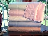 Floral 530 TC Cotton Silk Sheet Set by Empress Silk
