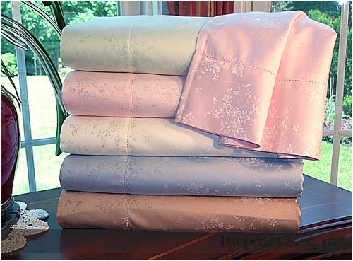 Floral 530 TC Cotton Silk Sheet Set by Empress Silk