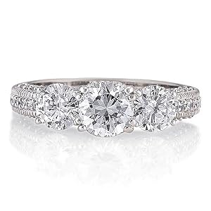 Sterling Silver Ring 925 Round 