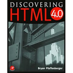 Discovering HTML 4