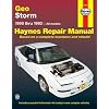 Geo Storm Automotive Repair Manual 1990 thru 1993
