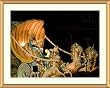 New Orleans Mardi Gras Steeds on Parade Photograph - Beautiful approx. 25x29-inch Framed & Matted Photographic Print by Carol M. Highsmith