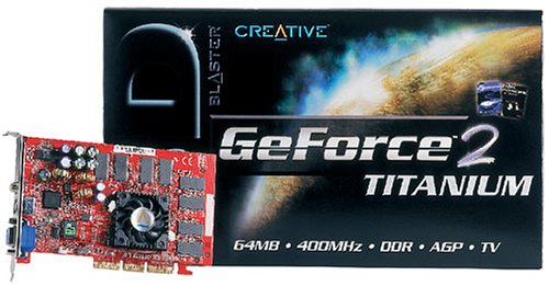 Creative 3D Blaster GeForce2 Titanium Grafikkarte