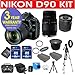 Nikon D90 12.3MP Digital SLR Camera with Accessory Kit
