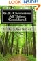 G. K. Chesterton: All Things Considered