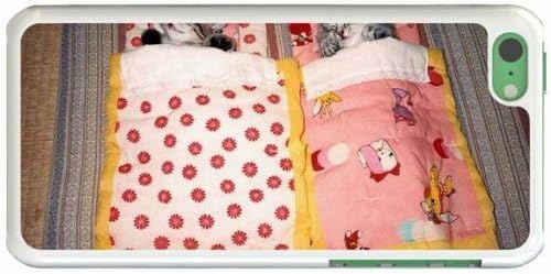 Custom Fashion Design iPhone 5C Back Cover Case Personalized Customized Diy Gifts In Pillow blankeys White