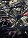 Studded Leather Bike Seats Photographic Poster Print, 18x24