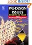 Building in Value: Pre-Design Issues