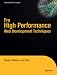 Pro High Performance Web Development Techniques (Pro)