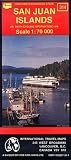 San Juan Islands Travel Map